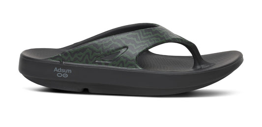 OOFOS x ADSUM OOriginal Limited - Black lateral view