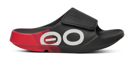 OOahh Sport Flex Sandal - Fire Rally lateral view