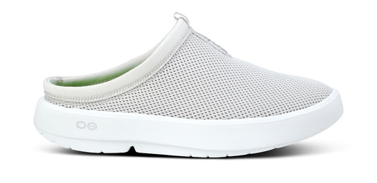 Women's OOcoozie Sport Mule - Gray lateral view