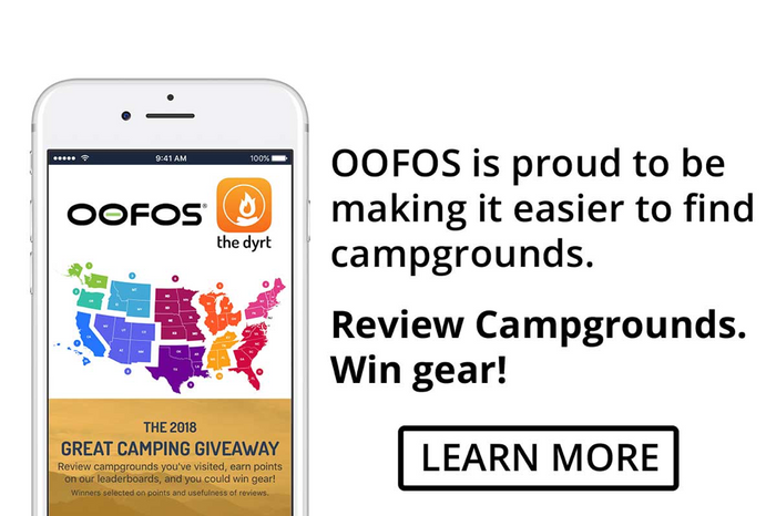 OOFOS Is Making It Easier to Find Campgrounds Online