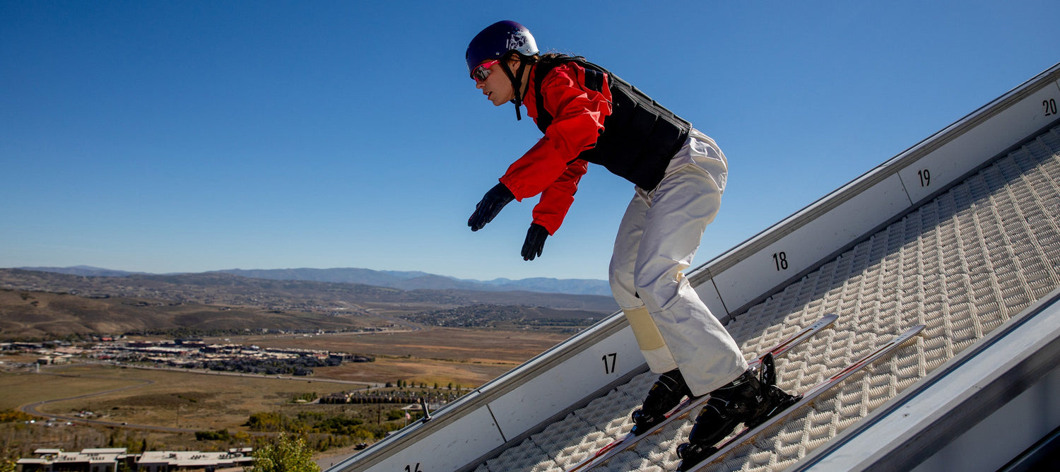 Ashley Caldwell Skiing
