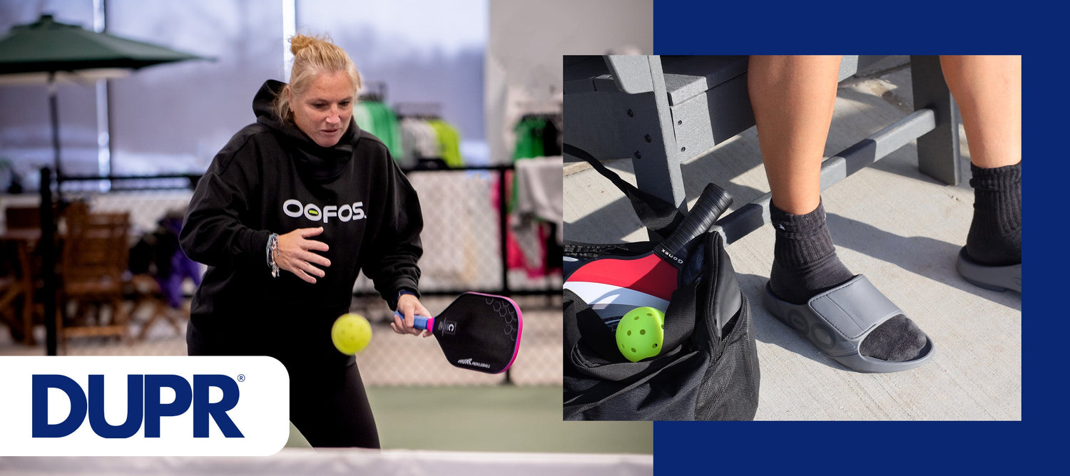 Lee Whitwell playing Pickleball