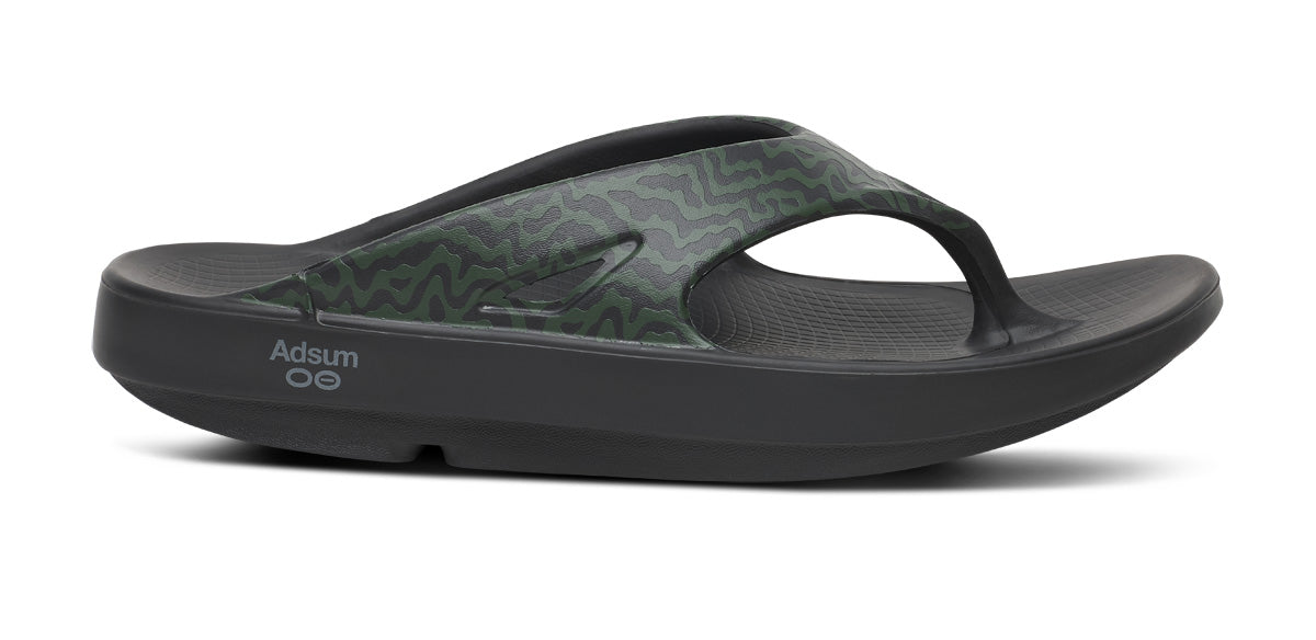 OOFOS x ADSUM OOriginal Limited - Black lateral view