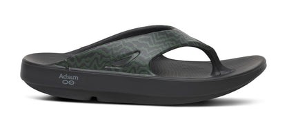 OOFOS x ADSUM OOriginal Limited - Black lateral view