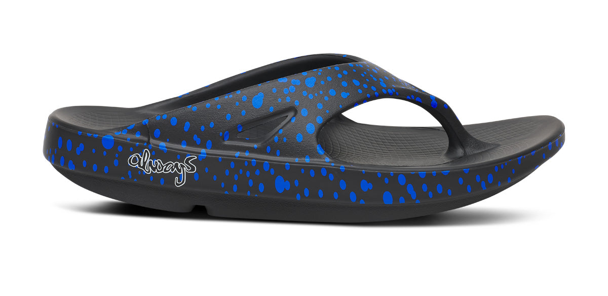 OOFOS x ADWYSD OOriginal Limited Sandal - Black lateral view