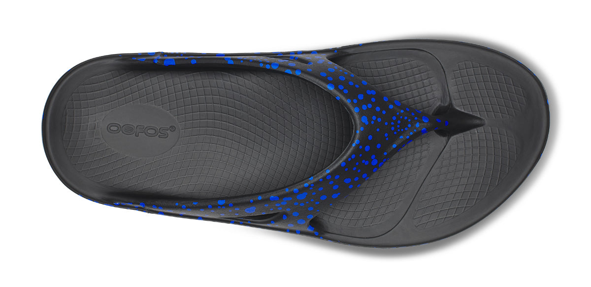 OOFOS x ADWYSD OOriginal Limited Sandal - Black top view