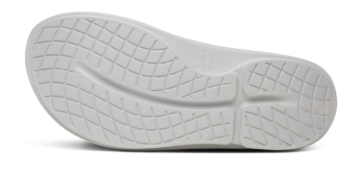 BAUER/OOFOS OOriginal Sport Sandal – Moonstone bottom view