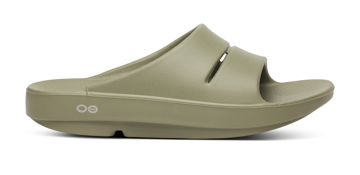 Men's OOahh Slide Sandal - Foliage (SALE) – OOFOS