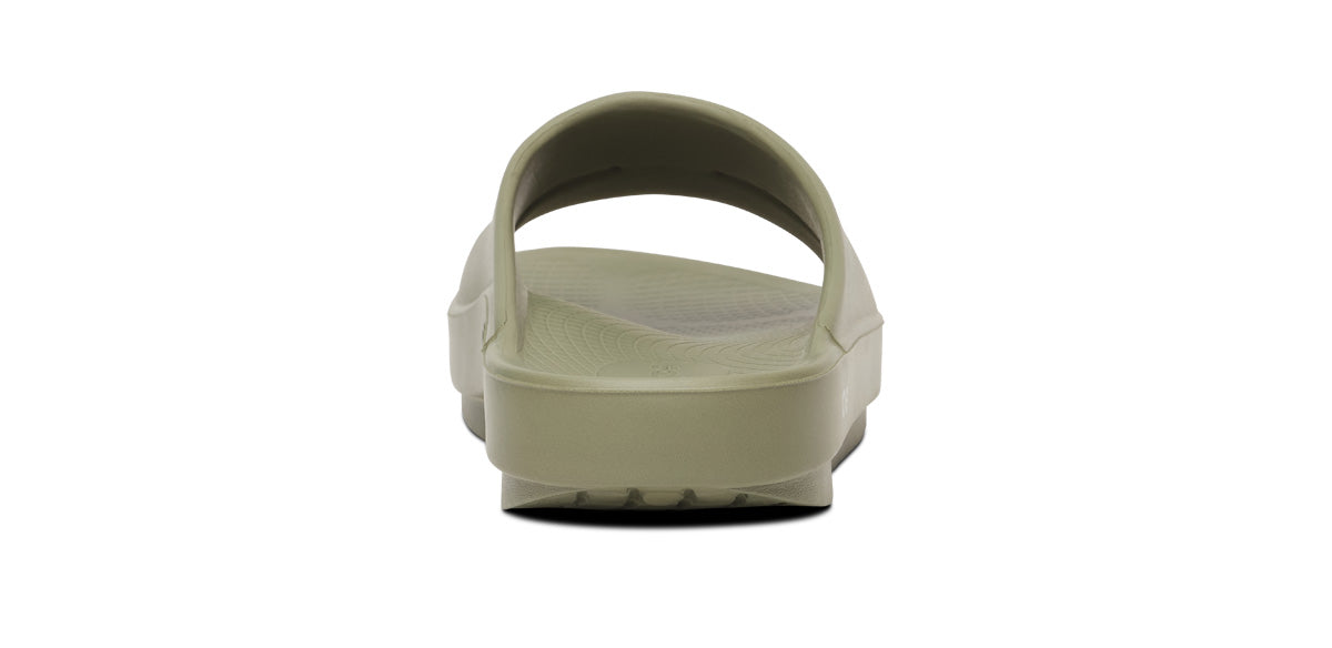 OOFOS OOahh Recovery Slide Mens Size 14 Sage Green Slip On Comfort Sandals NEW Men main image 3