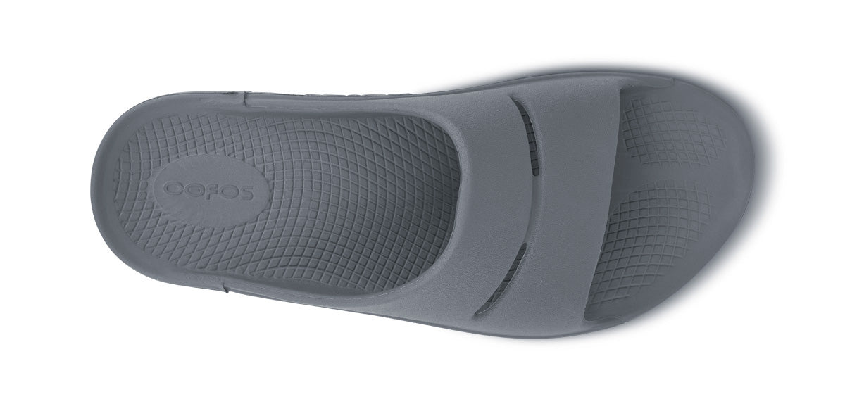 Men's OOahh Slide Sandal - Slate – OOFOS
