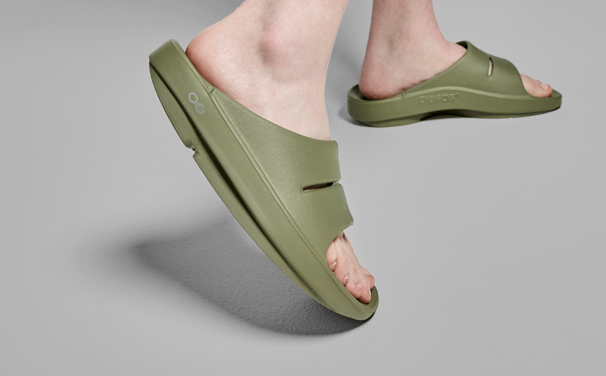 Women's OOahh Slide Sandal - Foliage – OOFOS