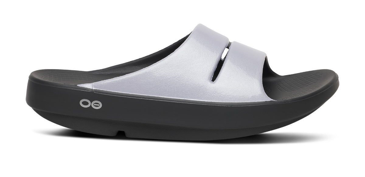 Women's OOahh Luxe Slide Sandal - Lavender Bliss lateral view
