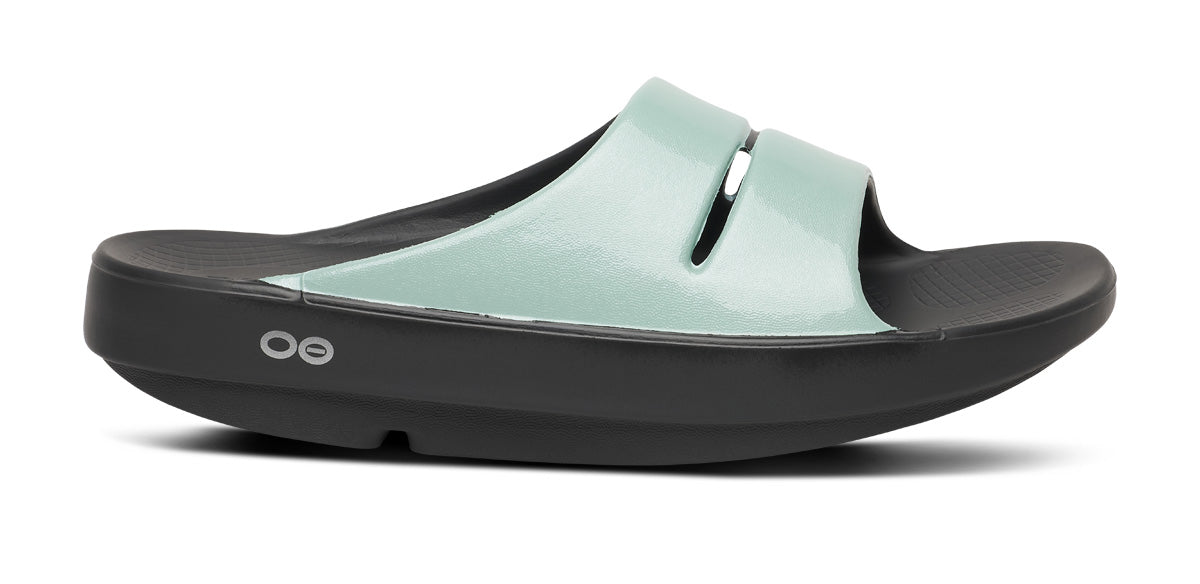Women's OOahh Luxe Slide Sandal - Oasis lateral view