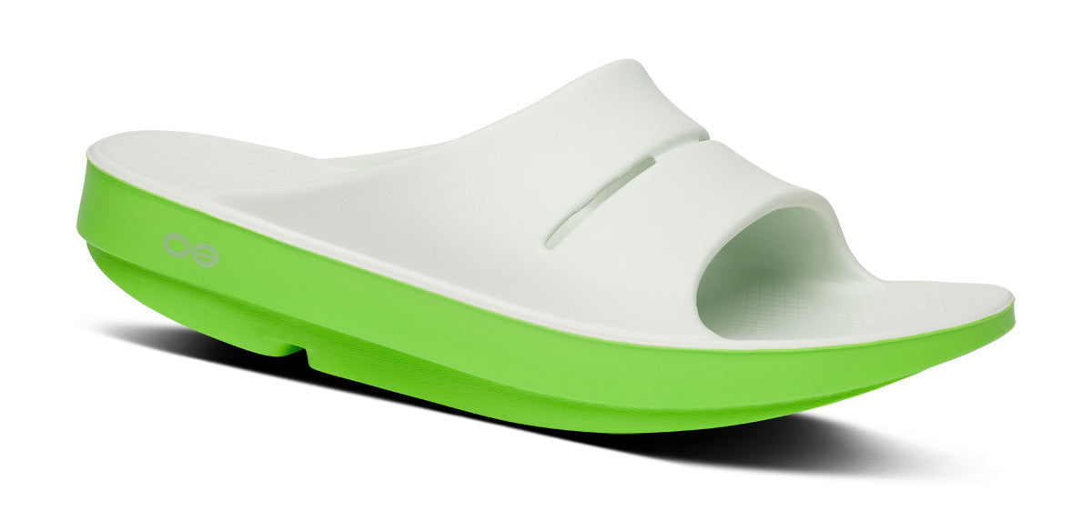 【OOFOS】スライド OOahh FUSED Minty Mojito (21.5-26.5cm) Women's OOahh FUSED - Minty Mojito – OOFOS