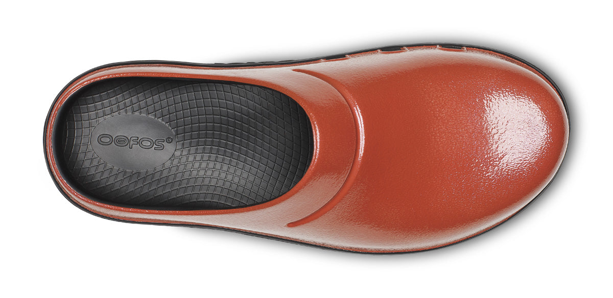 Women's OOcloog Luxe Clog - Copper top view