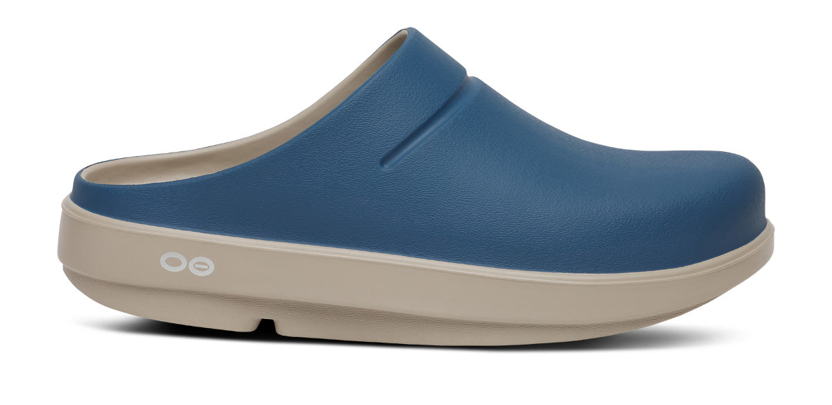 【美品】OOFOS OOcloogウーフォス ウークロッグ レディース 23cm Women's OOcloog Luxe Clog - Moroccan Blue – OOFOS