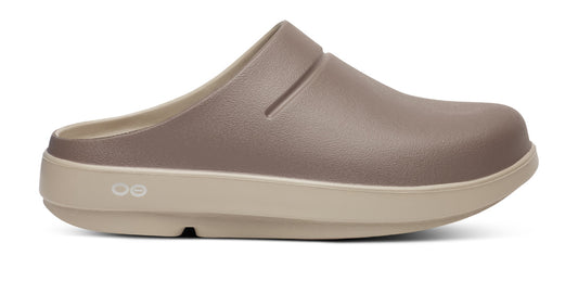 Women's OOcloog Stacked Clog - Portobello lateral view