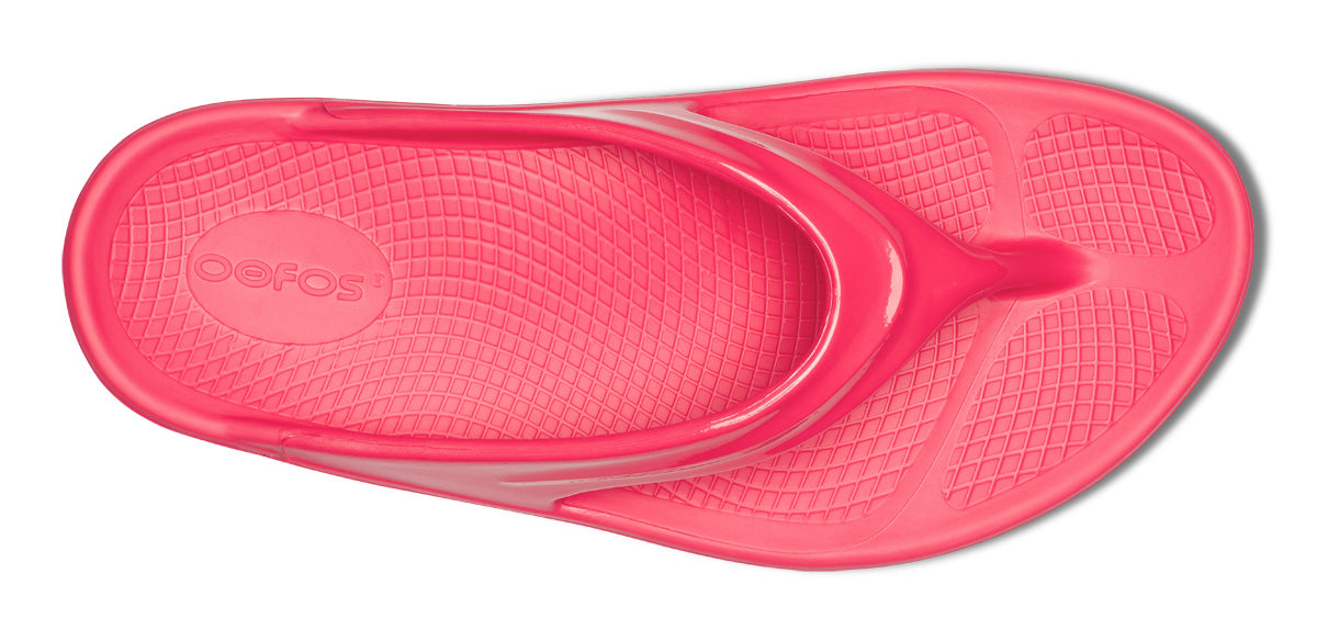 Women's OOmega OOlala Sandal - Neon Berry – OOFOS