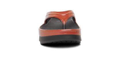 Women's OOmega OOlala Stacked Sandal - Copper front view