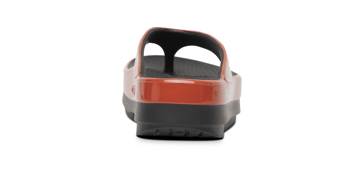Women's OOmega OOlala Stacked Sandal - Copper back view