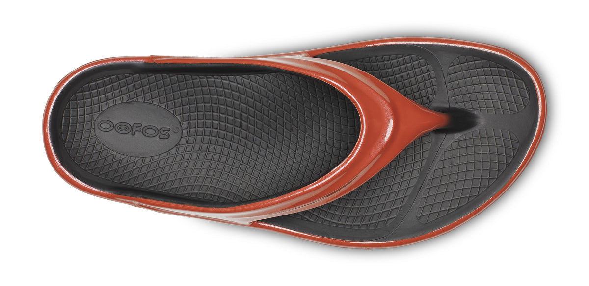 Women's OOmega OOlala Stacked Sandal - Copper top view