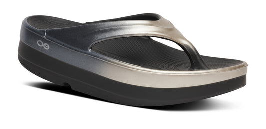 Women's OOmega OOlala Stacked Sandal - Latte Fade main view