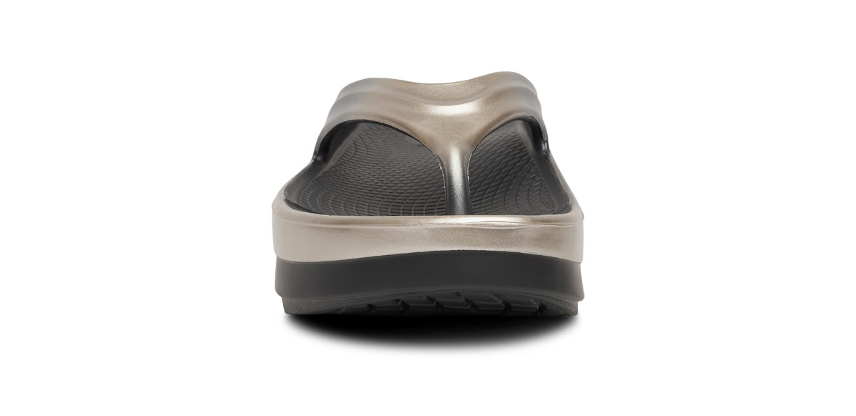 Women's OOmega OOlala Stacked Sandal - Latte Fade – OOFOS
