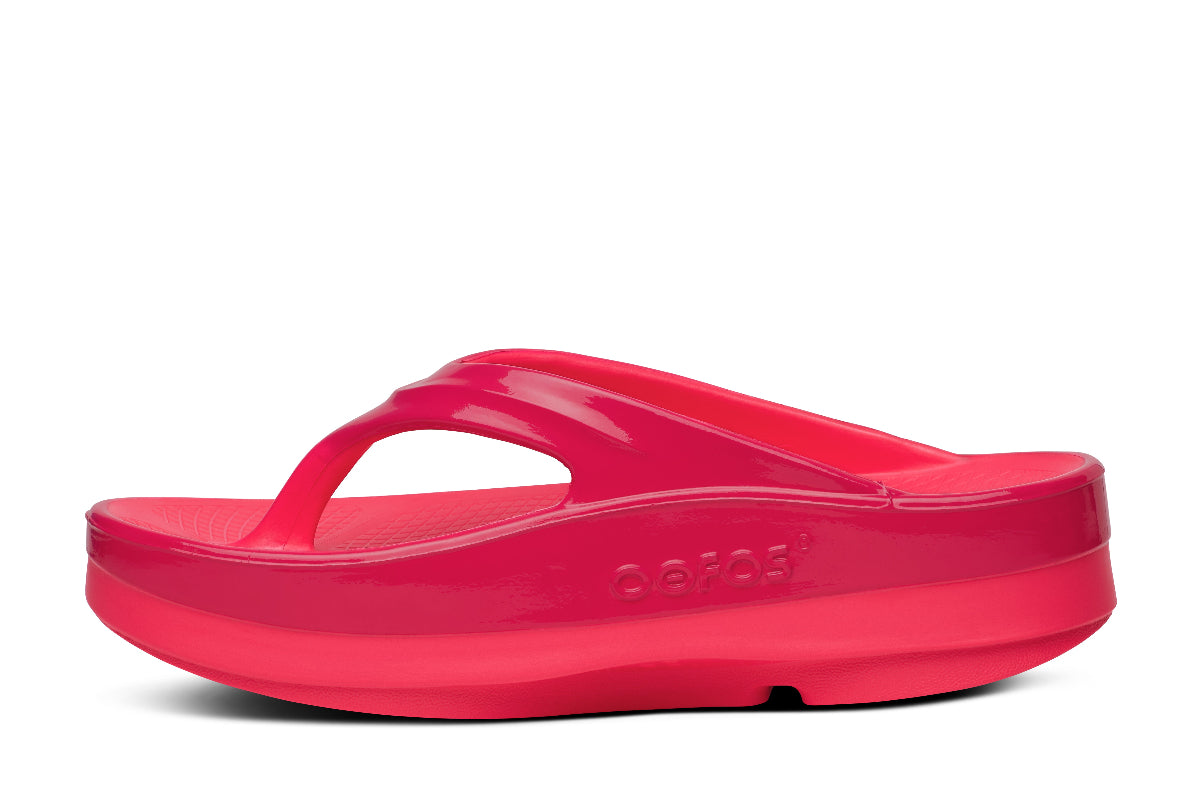★OOFOS★ OOLALA NEON BERRY OOLALA NEON BERRY 5007727872 Women's OOFOS OOlala Neon Berry Synthetic – Footwear etc.