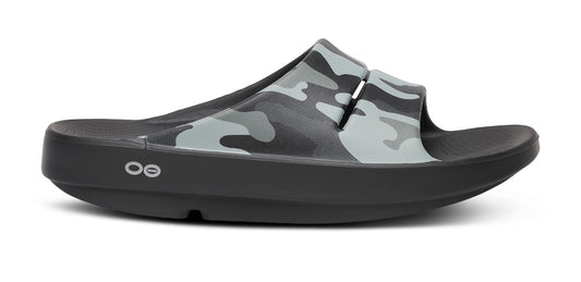 OOahh Sport Slide Sandal - Night Camo lateral view
