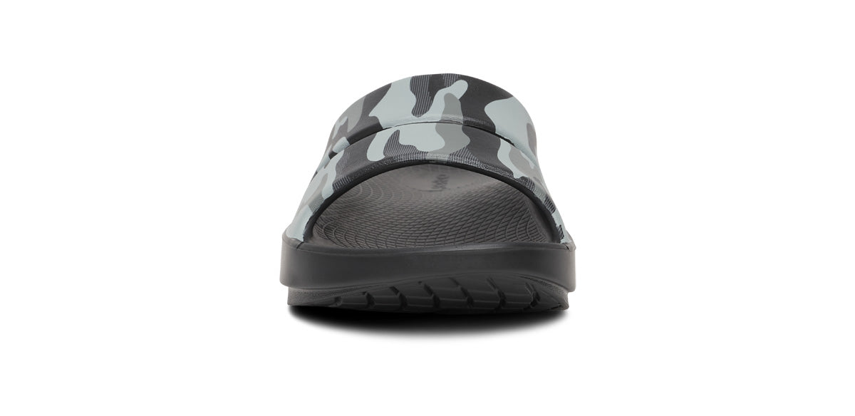 OOahh Sport Slide Sandal - Night Camo front view