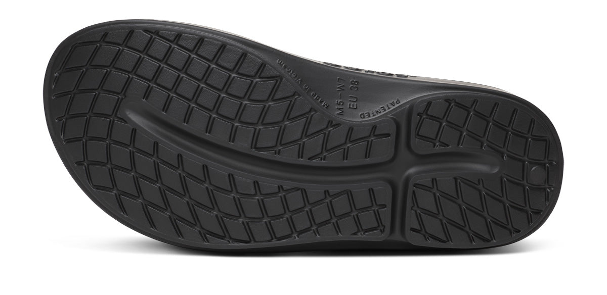 OOahh Sport Slide Sandal - Night Camo bottom view