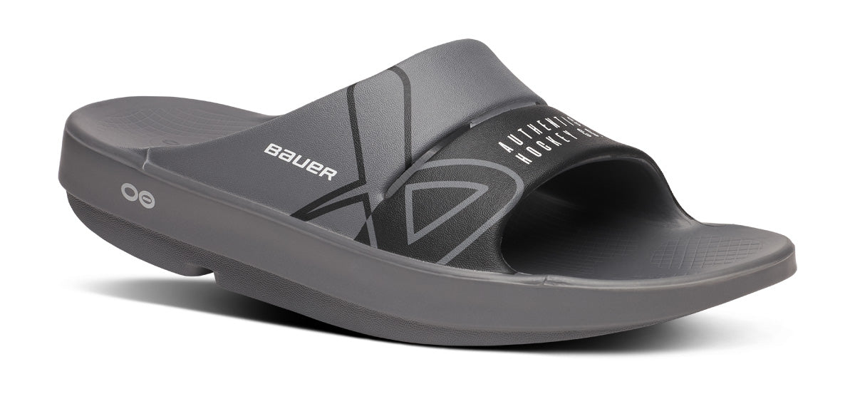 【OOFOS】WOMEN'S OOAHH SPORT FLEX LTD EDITION SLIDE サンダル Women's OOahh Sport Flex Matte Black Sandal – OOFOS