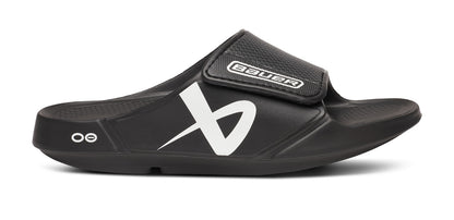 BAUER/OOFOS Women's OOahh Sport Flex Sandal – Black