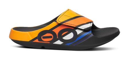 NEIGHBORHOOD SRL×OOFOS.OOAHH SPORT FLEX Men's OOahh Matte Black Sport Flex Sandal – OOFOS