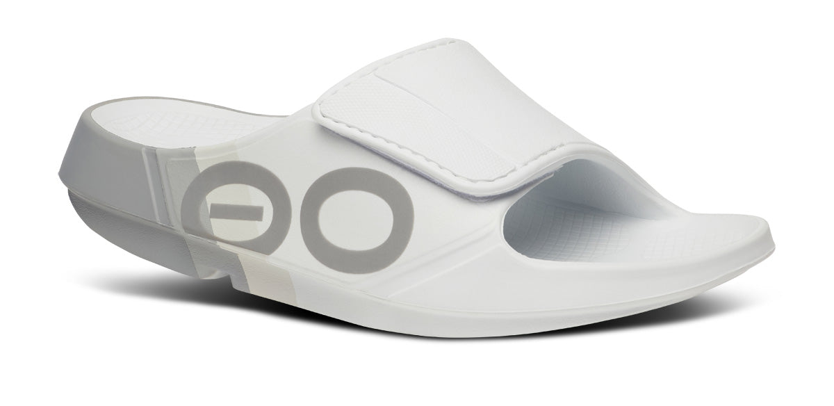 Men's OOahh Sport Flex Sandal - Smoke Rally – OOFOS