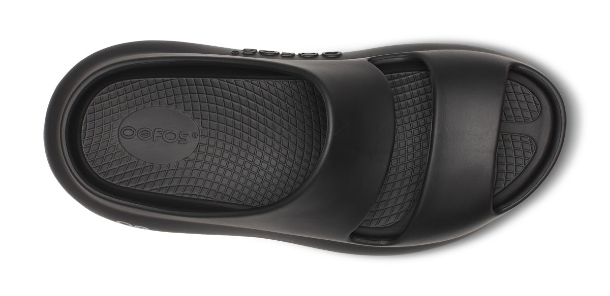 Women's OOyea Slide Sandal - Black top view