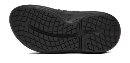 Women's OOyea Slide Sandal - Black bottom view