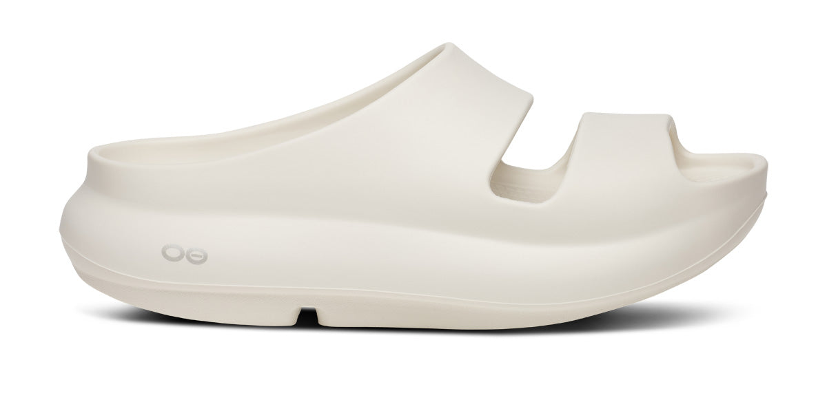 Women's OOyea Slide Sandal - Chalk – OOFOS