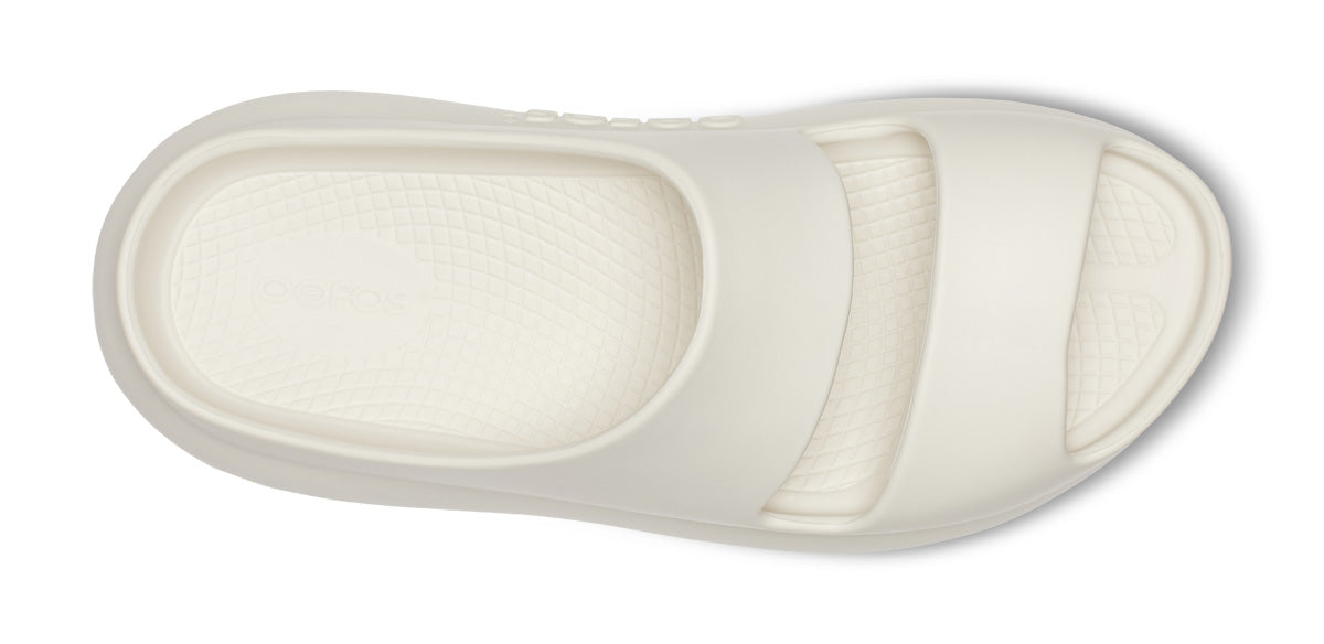 Women's OOyea PLUS Slide Sandal - Chalk – OOFOS