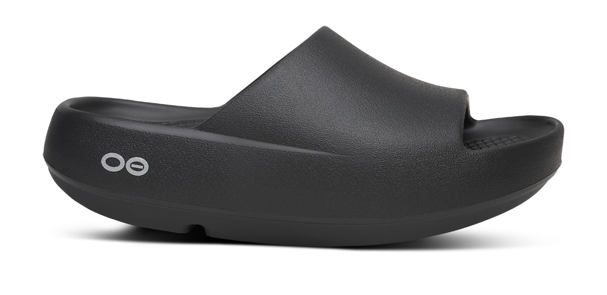 OOahh+ Slide Sandal - Black lateral view