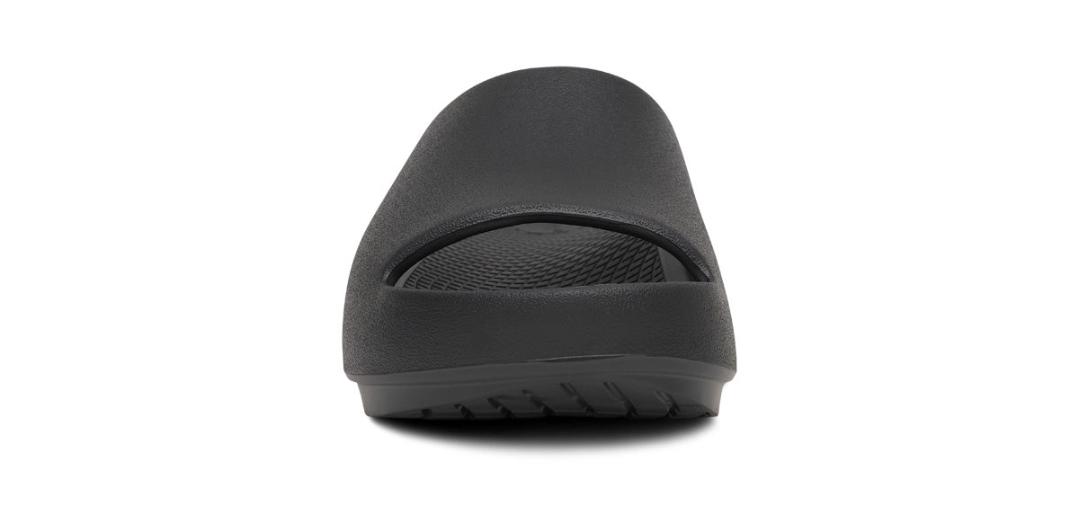 OOahh+ Slide Sandal - Black front view