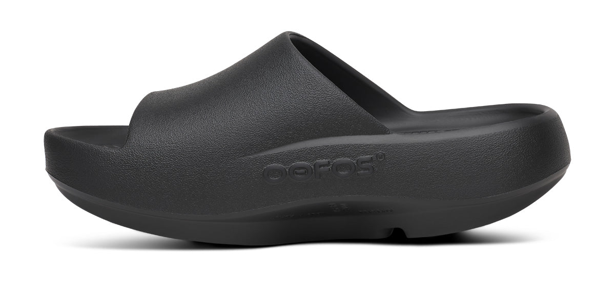 OOahh+ Slide Sandal - Black medial