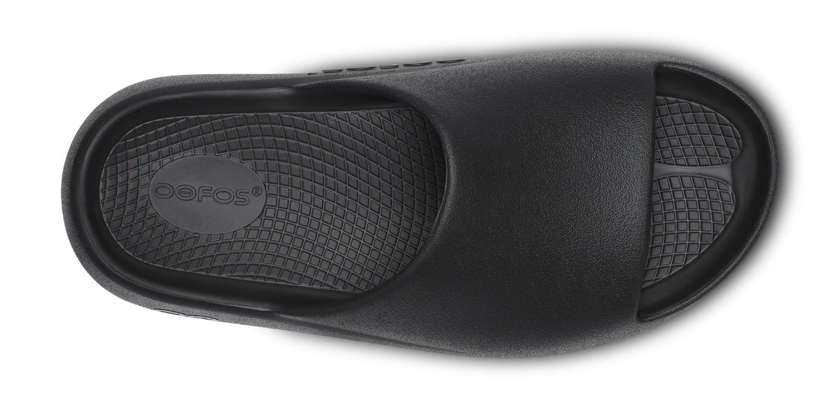 OOahh+ Slide Sandal - Black top view
