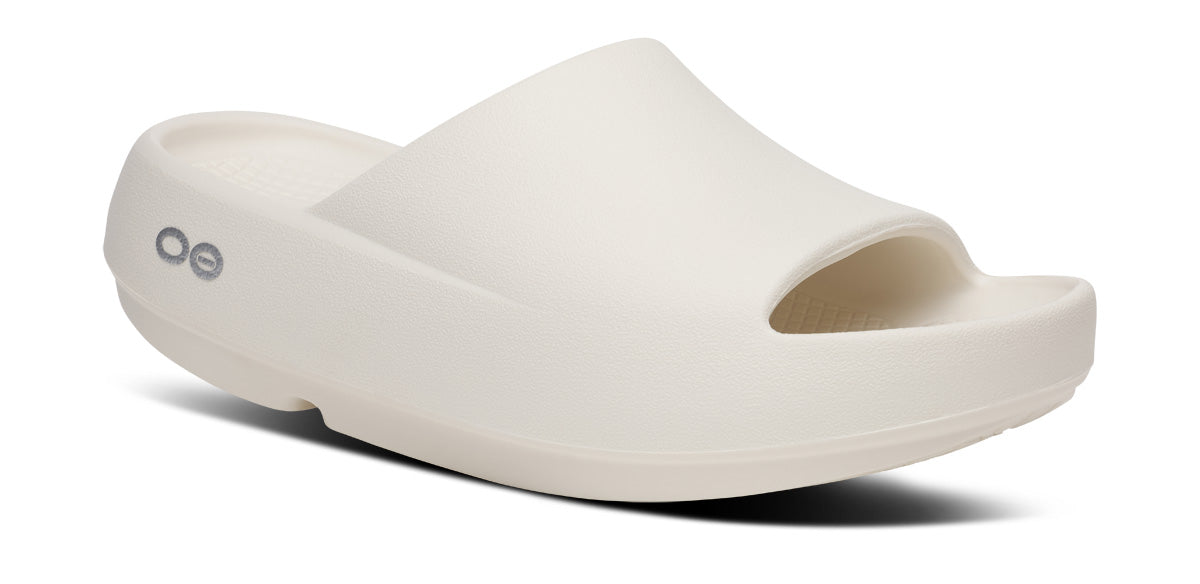 Men's OOahh PLUS Slide Sandal - Chalk – OOFOS