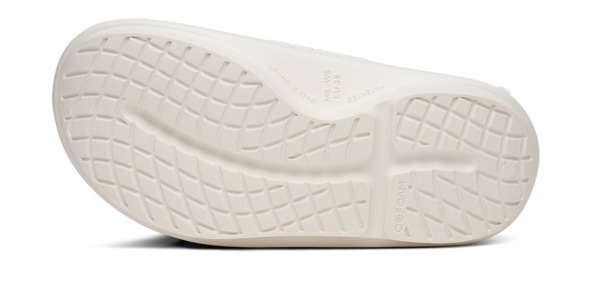 OOahh+ Slide Sandal - Chalk bottom view