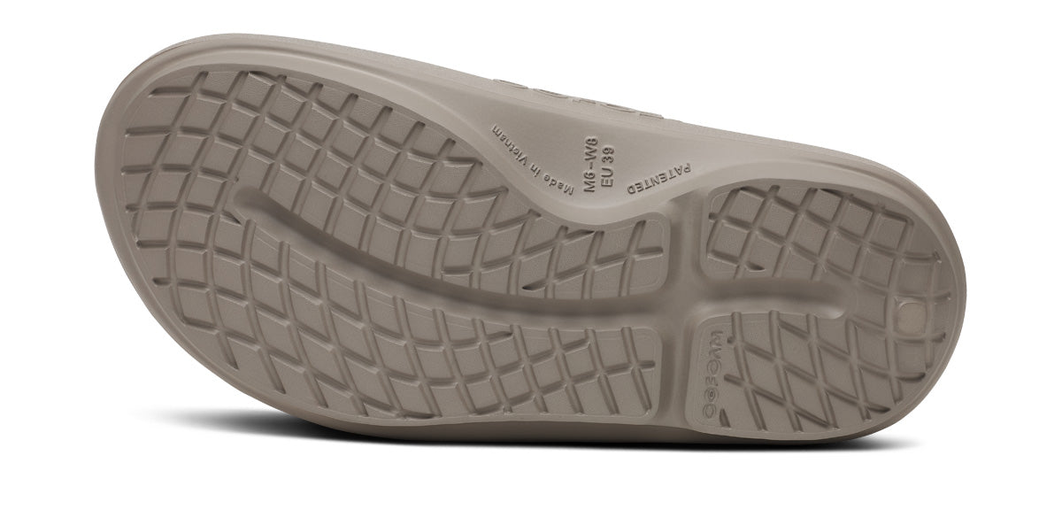 Men's OOahh PLUS Slide Sandal - Driftwood – OOFOS
