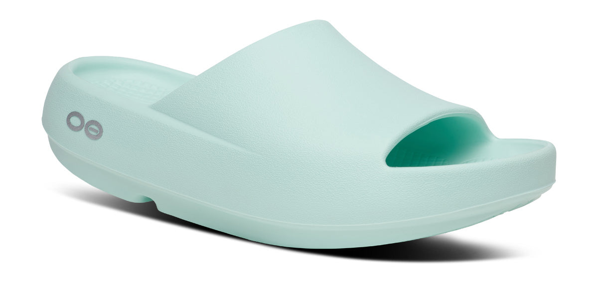 Men's OOahh PLUS Slide Sandal - Mint – OOFOS