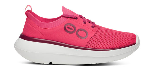 Women's OOmy Stride - Neon Berry lateral view