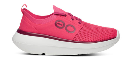 Women's OOmy Stride - Neon Berry lateral view