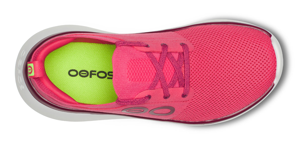 Women's OOmy Stride - Neon Berry top view